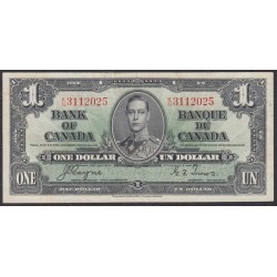 Канада 1 доллар 1937 г. (CANADA 1 dollar 1937 g.) P58е:XF