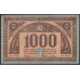 Грузинская Демократическая Республика 1000 рублей 1920 (Georgia Democratic Republic 1000 rubles 1920) P 14b : XF/aUNC