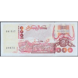 Алжир 1000 динар 1992 год (Algeria 1000 dinar 1992) P 140: UNC