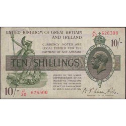 Англия 10 шиллингов б/д (1922-1923) (England 10 shillings ND (1922-1923)) P 358 : VF