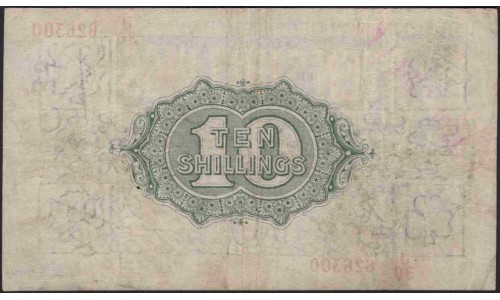 Англия 10 шиллингов б/д (1922-1923) (England 10 shillings ND (1922-1923)) P 358 : VF