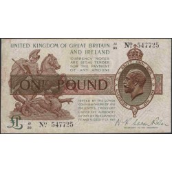Англия 1 фунт б/д (1922-1923) (England 1 pound ND (1922-1923)) P 359a : VF