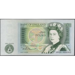 Англия 1 фунт б/д (1978-1984) (England 1 pound ND (1978-1984)) P 377b : Unc