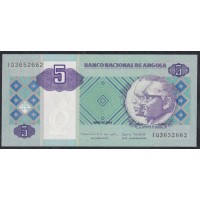 Ангола 5 кванза 2010 год (Angola 5 kwanza 2010) P144b: UNC