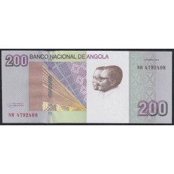 Ангола 200 кванза 2012 год (Angola 200 kwanza 2012) P 154a: UNC