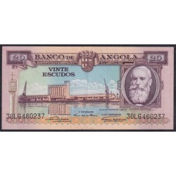 Ангола 20 эскудо 1956 год (Angola 20 escudos 1956) P 92: XF/aUNC
