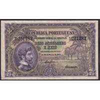 Ангола 2-1/2 анголара 1942 года (Angola 2-1/2 angolares 1948) P 65: XF/aUNC