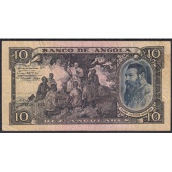 Ангола 10 анголар 1946 года (Angola 10 angolares 1946) P 78: VF