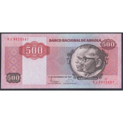 Ангола 500 кванза 1987 года (Angola 500 kwanzas 1987) P 120b: aUNC