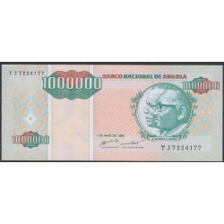 Ангола 1 миллион кванза 1995 год (Angola 1000000 kwanzas 1995) P 141: UNC