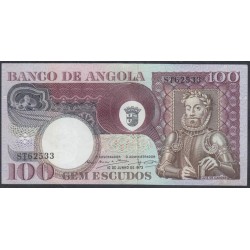 Ангола 100 эскудо 1973 год (Angola 100 escudo 1973) P 106: UNC