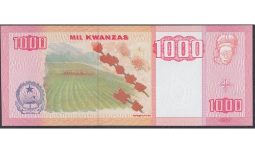 Ангола 1000 кванза 2011 год (Angola 1000 kwanza 2011) P 150b: UNC