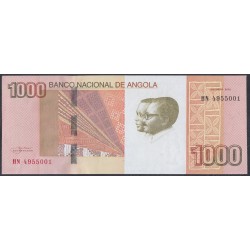Ангола 1000 кванза 2012 год (Angola 1000 kwanza 2012) P 156a: UNC