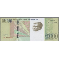 Ангола 2000 кванза 2012 год (Angola 2000 kwanza 2012) P 157a: UNC