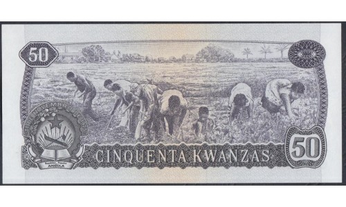 Ангола 50 кванза 1979 год (Angola 50 kwanzas 1979) P 114: UNC