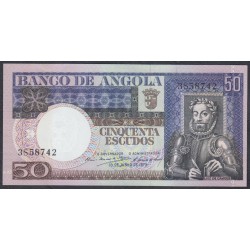 Ангола 50 эскудо 1973 год (Angola 50 escudo 1973) P 105: UNC