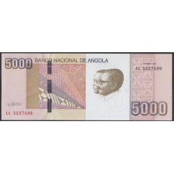 Ангола 5000 кванза 2012 год (Angola 5000 kwanza 2012) P 158: UNC