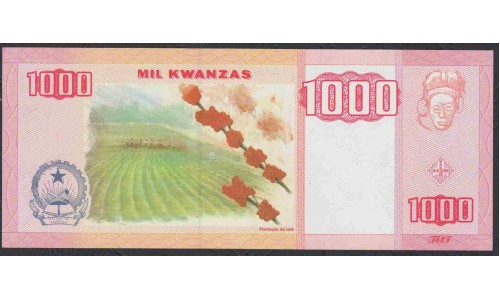 Ангола 1000 кванза 2003 год (Angola 1000 kwanza 2003) P 150a: UNC