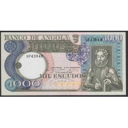 Ангола 1000 эскудо 1973 год (Angola 1000 escudos 1973) P108: UNC
