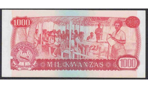 Ангола 1000 кванза 1979 года (Angola 1000 kwanzas 1979) P 117: UNC