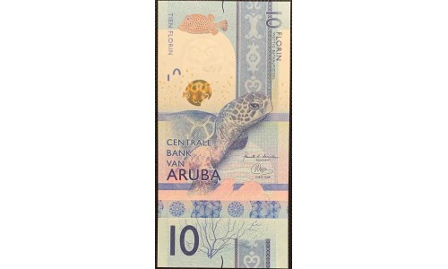 Аруба 10 флорин 2019 (ARUBA 10 Florin 2019) P New : UNC