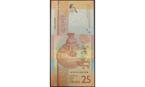 Аруба 25 флорин 2019 (ARUBA 25 Florin 2019) P W22 : UNC