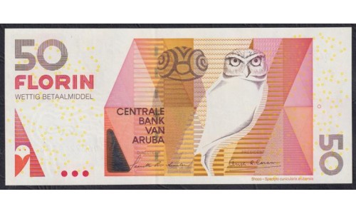 Аруба 50 флорин 2003 (ARUBA 50 Florin 2003) P 18a: UNC