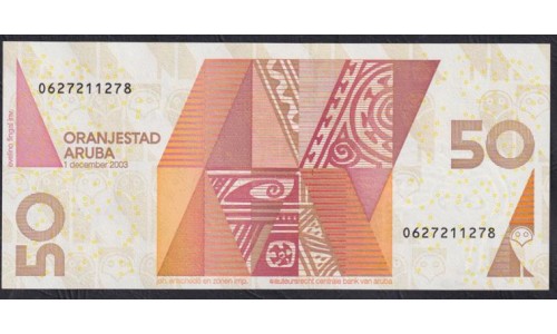 Аруба 50 флорин 2003 (ARUBA 50 Florin 2003) P 18a: UNC
