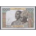 Западные Африканские Штаты (Бенин) 1000 франков 1965 год, РЕДКОСТЬ!!! (West African States (Benin) 1000 francs 1965) P 203Bd: UNC--