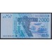 Западные Африканские Штаты (Бенин) 2000 франков 2004 год (West African States (Benin)  2000 francs 2004) P 216Bb: UNC
