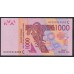 Западные Африканские Штаты Буркина Фасо 1000 франков 2003 года (Western African States (Burkina Faso) 1000 francs 2003) P315Ca: UNC