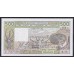 Западные Африканские Штаты Буркина Фасо 500 франков 1988 года (Western African States (Burkina Faso) 500 francs 1988) P306Ca: UNC