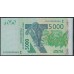 Западные Африканские Штаты Буркина Фасо 5000 франков 2019 года (Western African States (Burkina Faso) 5000 francs 2019) P317C: UNC
