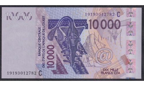 Западные Африканские Штаты Буркина Фасо 5000 франков 2019 года (Western African States (Burkina Faso) 5000 francs 2019) P317C: UNC