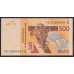 Западные Африканские Штаты Буркина Фасо 500 франков 2012 года (Western African States (Burkina Faso) 500 francs 2019) P319Ca: UNC