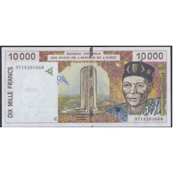 Западные Африканские Штаты (Буркина Фасо) 10000 франков 1997 года (Western African States (Burkina Faso) 10000 francs 1997) P314Ce: aUNC/UNC