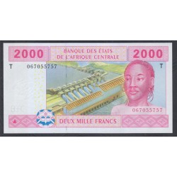 Конго Республика 2000 франков 2002 (Congo (Republic 2000 Francs 2002) P 108Ta: UNC