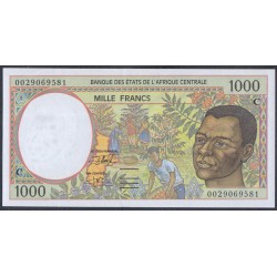 Конго (Республика) 1000 франков 2000 (CONGO (Republic) 1000 francs 2000) P 102Cg: UNC