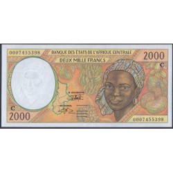 Конго (Республика) 2000 франков 2000 (CONGO (Republic) 2000 francs 2000) P 103Cg: UNC