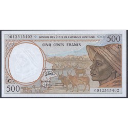 Конго (Республика) 500 франков 2000 (CONGO (Republic) 500 francs 2000) P 101Cg : UNC
