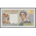 Таити 20 франков 1951-63 года (Tahiti 20 Francs 1951-63) P 21c: XF+