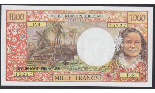 Таити 1000 франков 1985 года (Tahiti 500 Francs 1985) P 25d: UNC