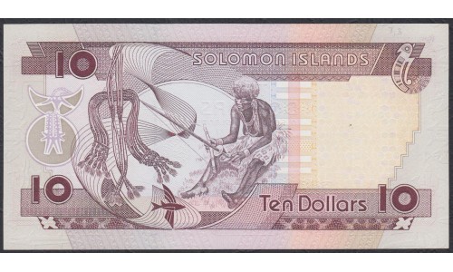 Соломоновы Острова 10 долларов 1996 года (Solomon Islands 10 dollars 1996) P 20: UNC