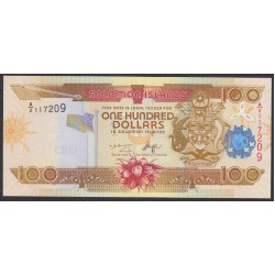 Соломоновы Острова 100 долларов 2006 года, вариант 2 (Solomon Islands 100 dollars 2006,  Signature varietie 2) P 30: UNC
