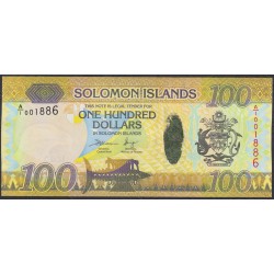 Соломоновы Острова 100 долларов 2015 года (Solomon Islands 100 dollars 2015) P 36: UNC