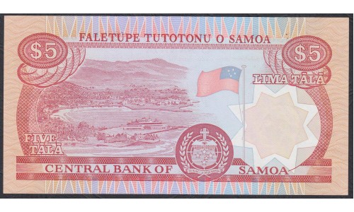 Самоа 5 тала 1985  (Samoa 5 Tala 1985) P 26: UNC