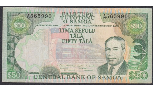 Самоа 50 тала 1990  (Samoa 50 Tala 1990) P 29: VF