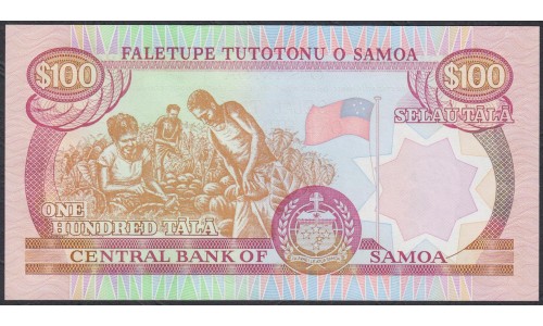 Самоа 100 тала 1990  (Samoa 100 Tala 1990) P 30: UNC