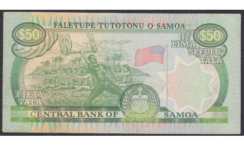 Самоа 50 тала 1990  (Samoa 50 Tala 1990) P 29: VF
