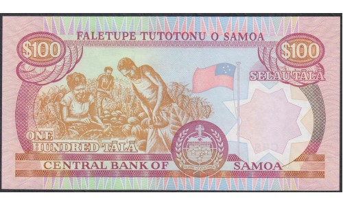 Самоа 100 тала 2006 год  (Samoa 100 Tala 2006) P 37: UNC
